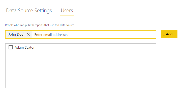Gateway Users tab